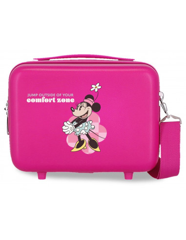 4771943 ADAPT. ABS VANITY CASE MINNIE COMFORT ZONE FUCHSIA